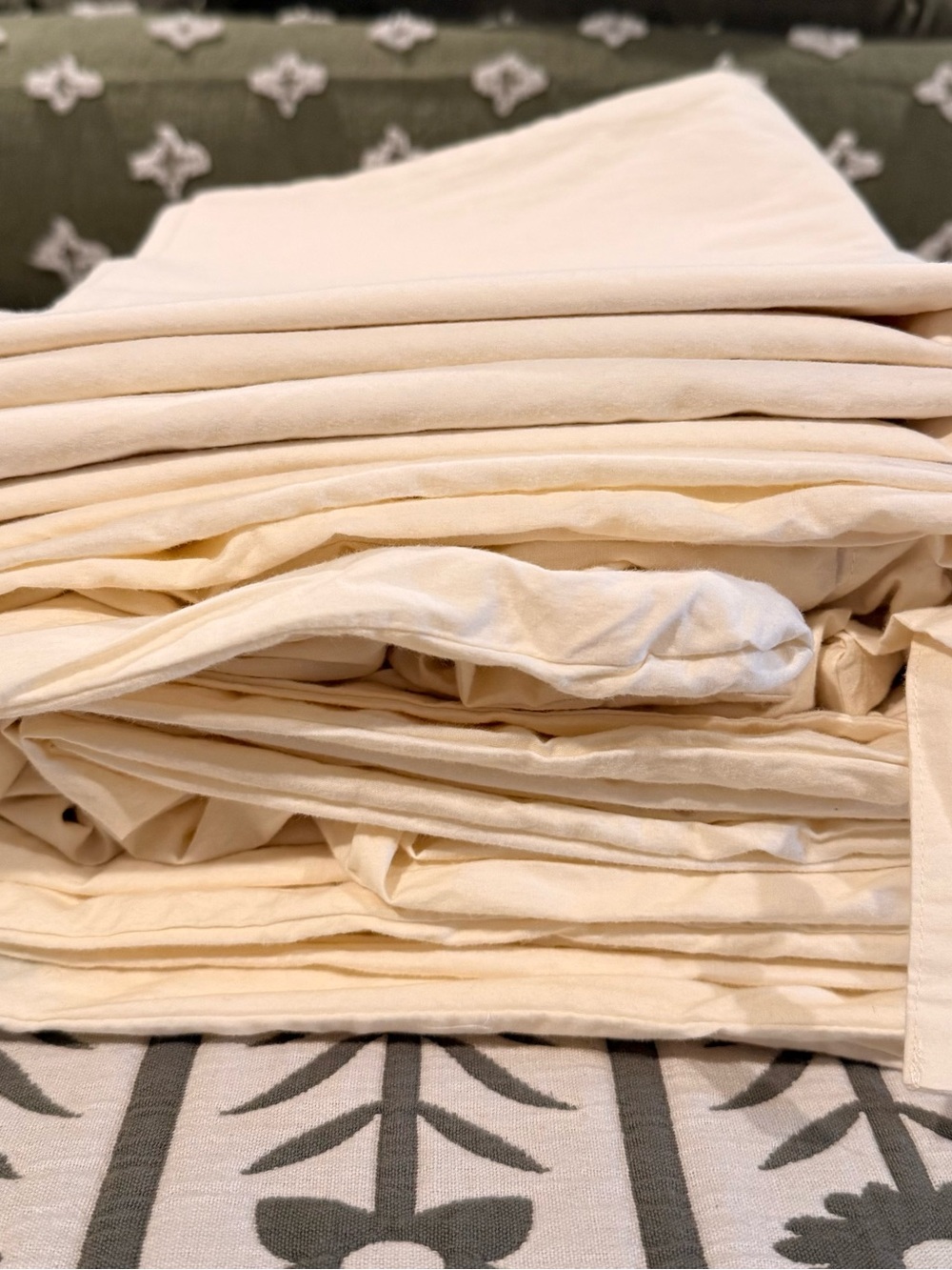 Quince King/Cal King Organic Cotton Duvet Cover Set